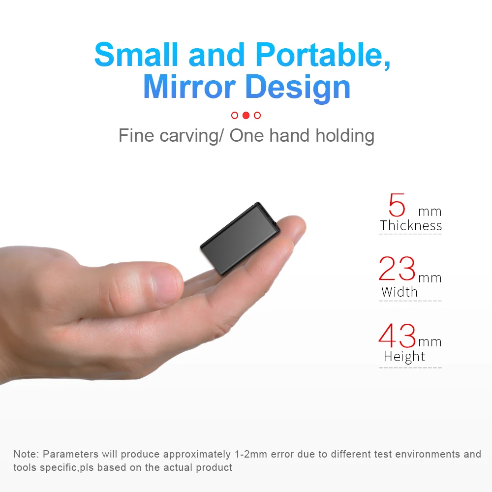 Ultra-Thin Tiny Mini Voice Recorder - Image 2