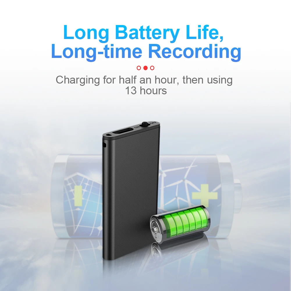 Ultra-Thin Tiny Mini Voice Recorder - Image 4