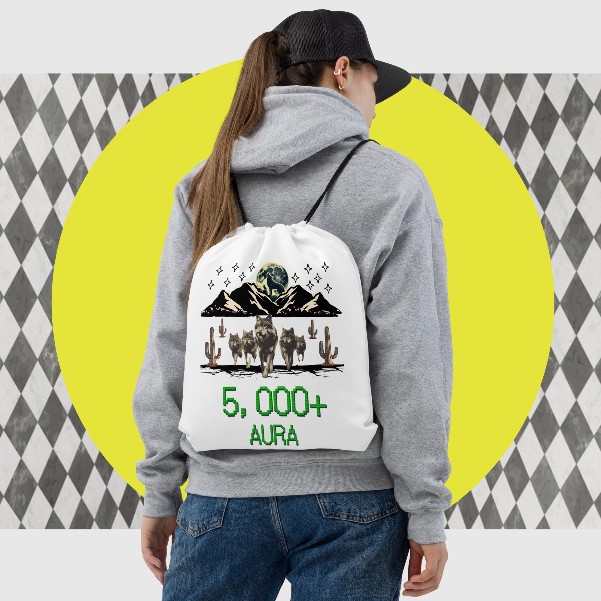 Aura Drawstring bag