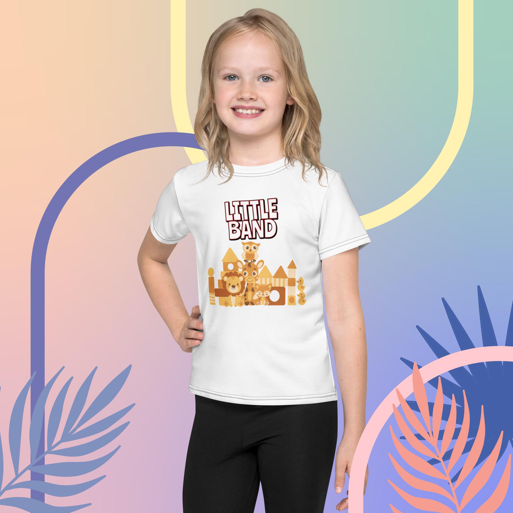 Kids crew neck t-shirt