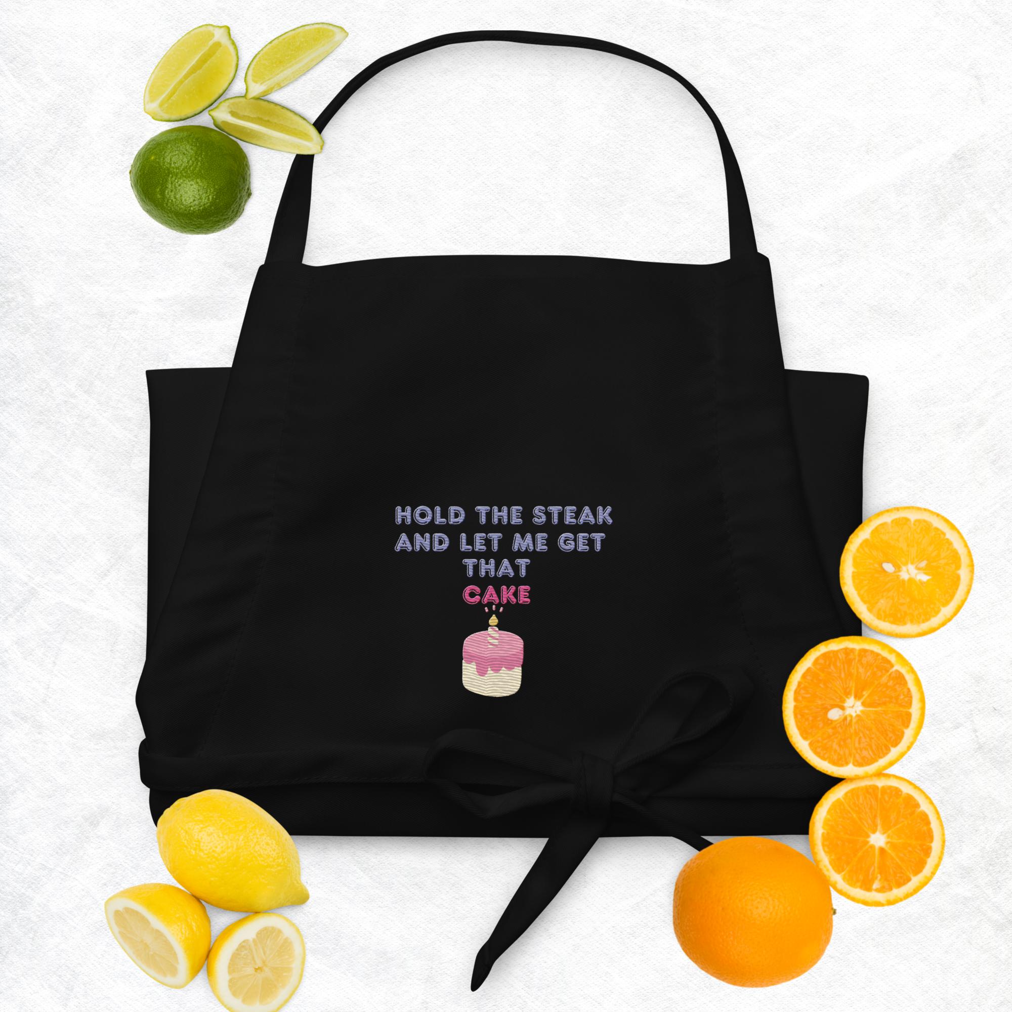 Naughty Embroidered Apron