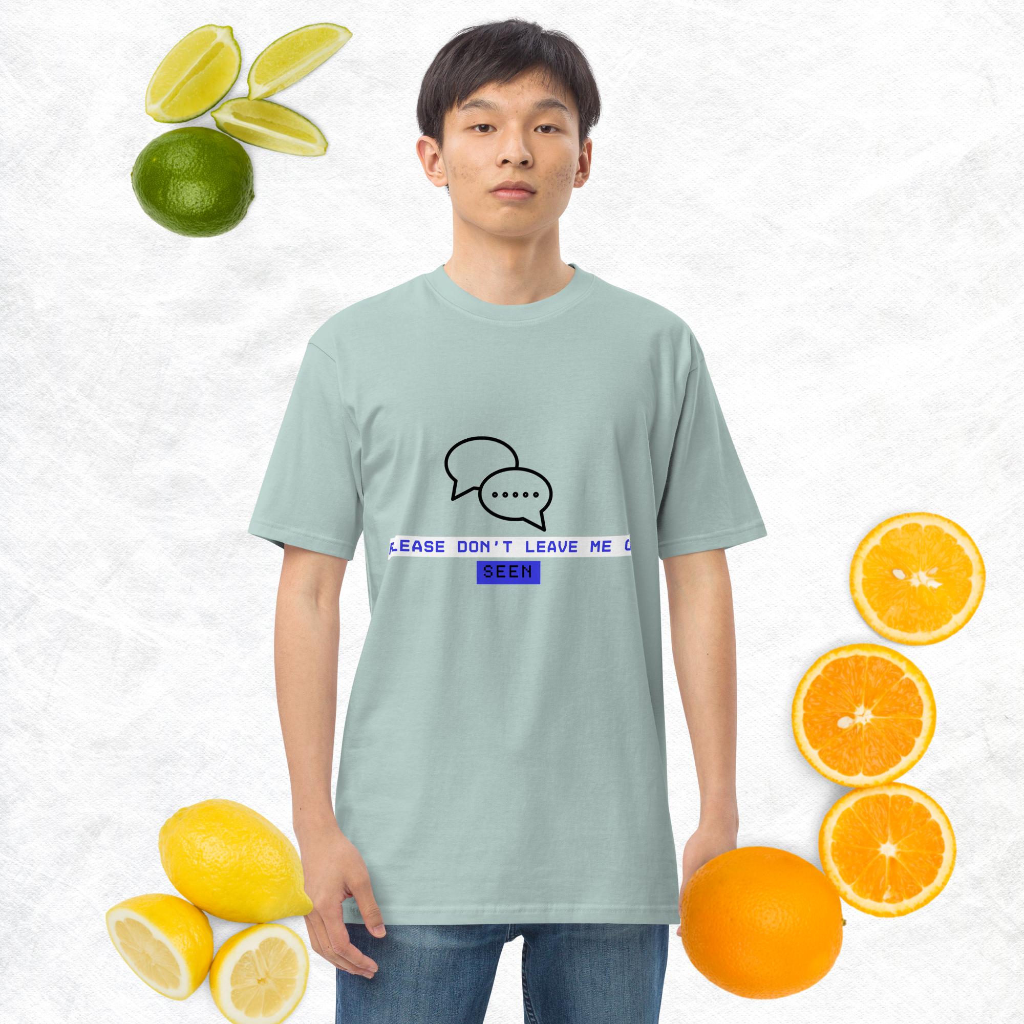 Chatty Men’s premium heavyweight tee