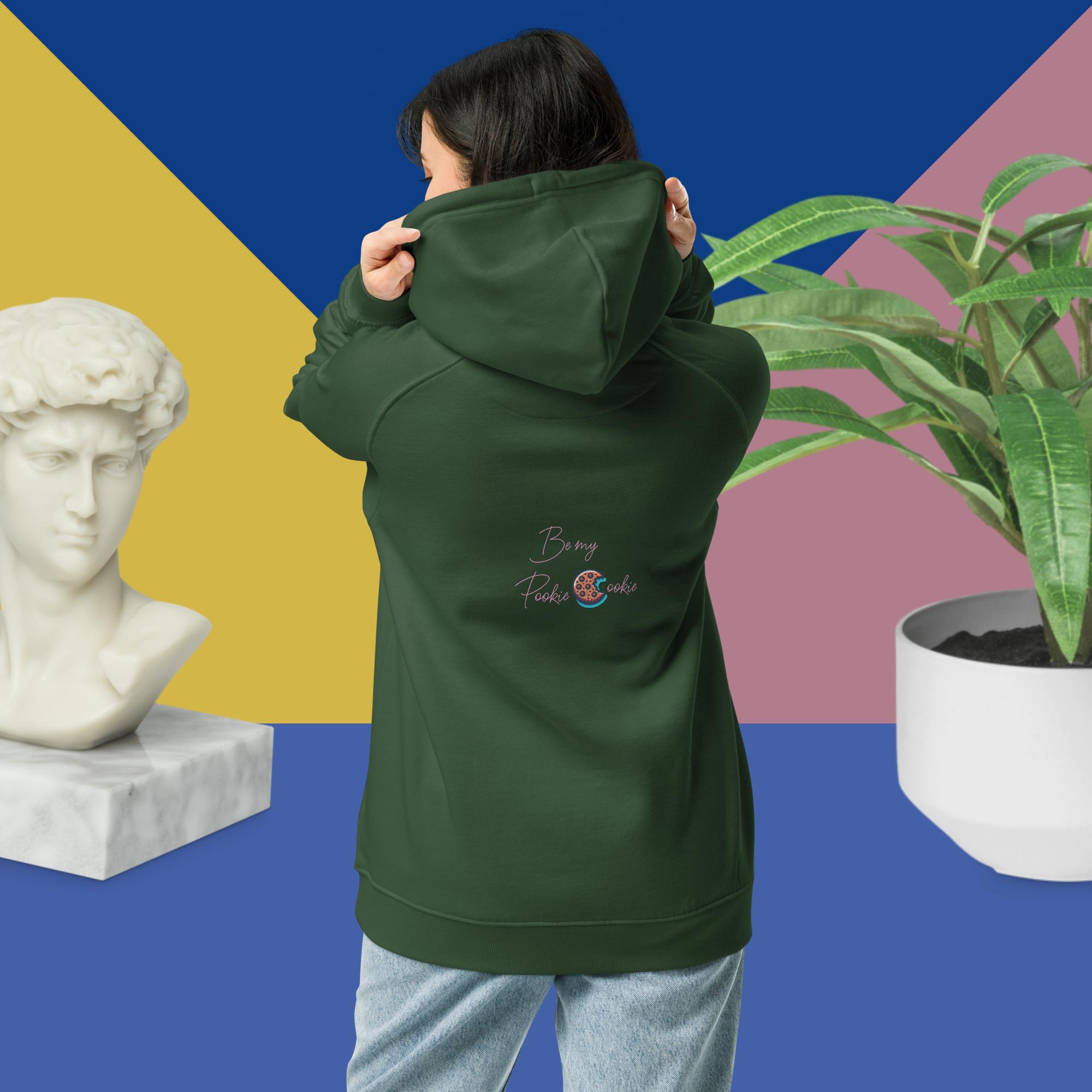 Pookie Unisex eco raglan hoodie - Image 6