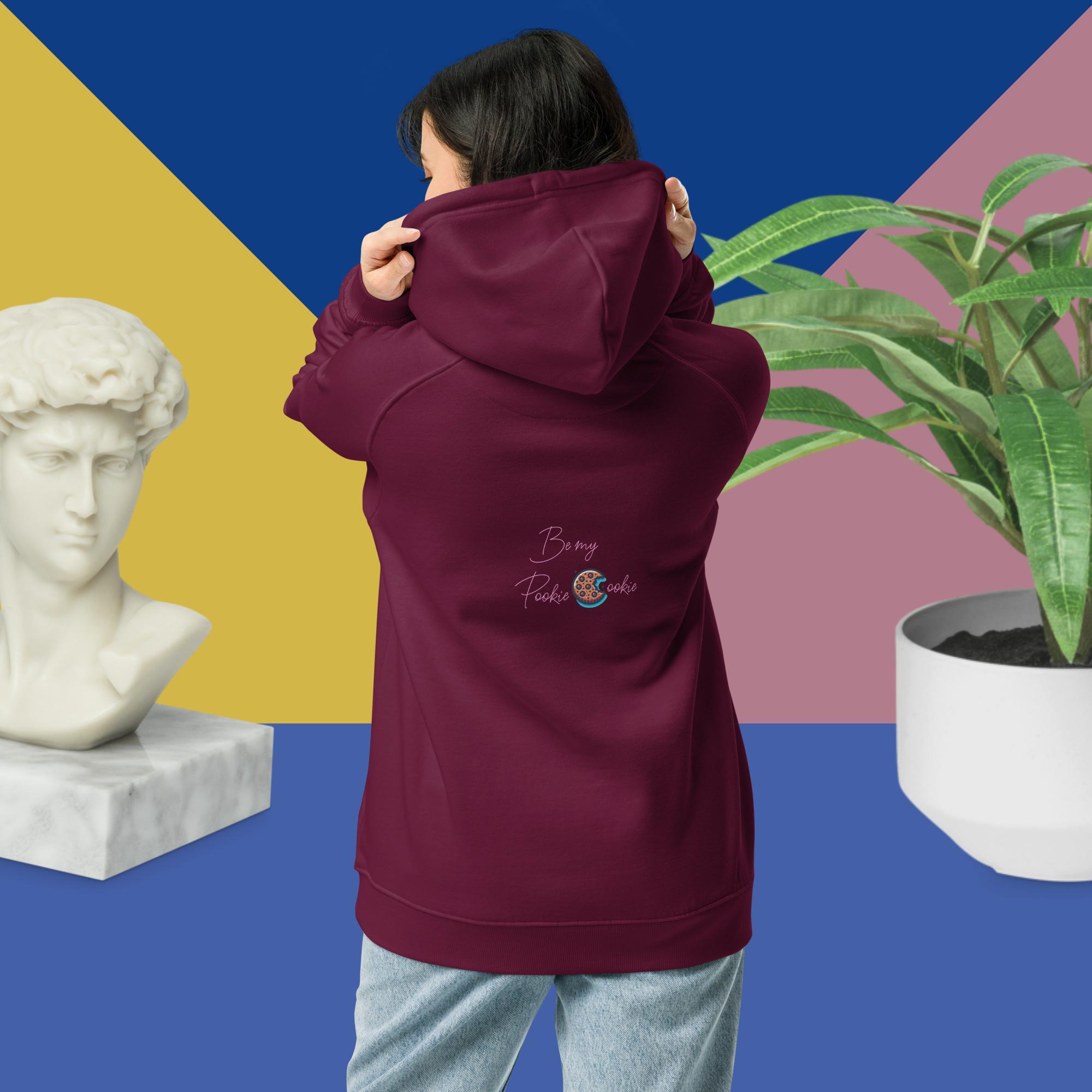 Pookie Unisex eco raglan hoodie - Image 7