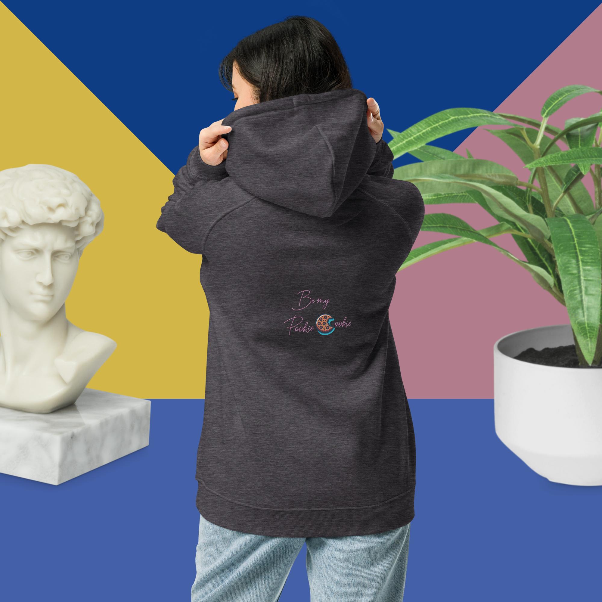 Pookie Unisex eco raglan hoodie - Image 8