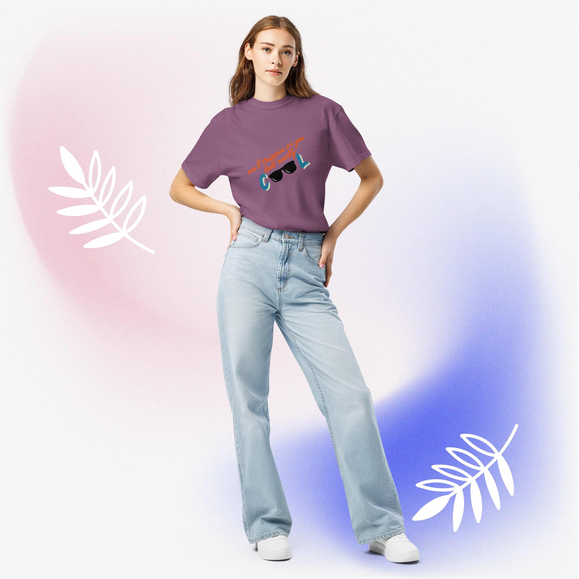 Flirting Unisex heavyweight t-shirt - Image 2