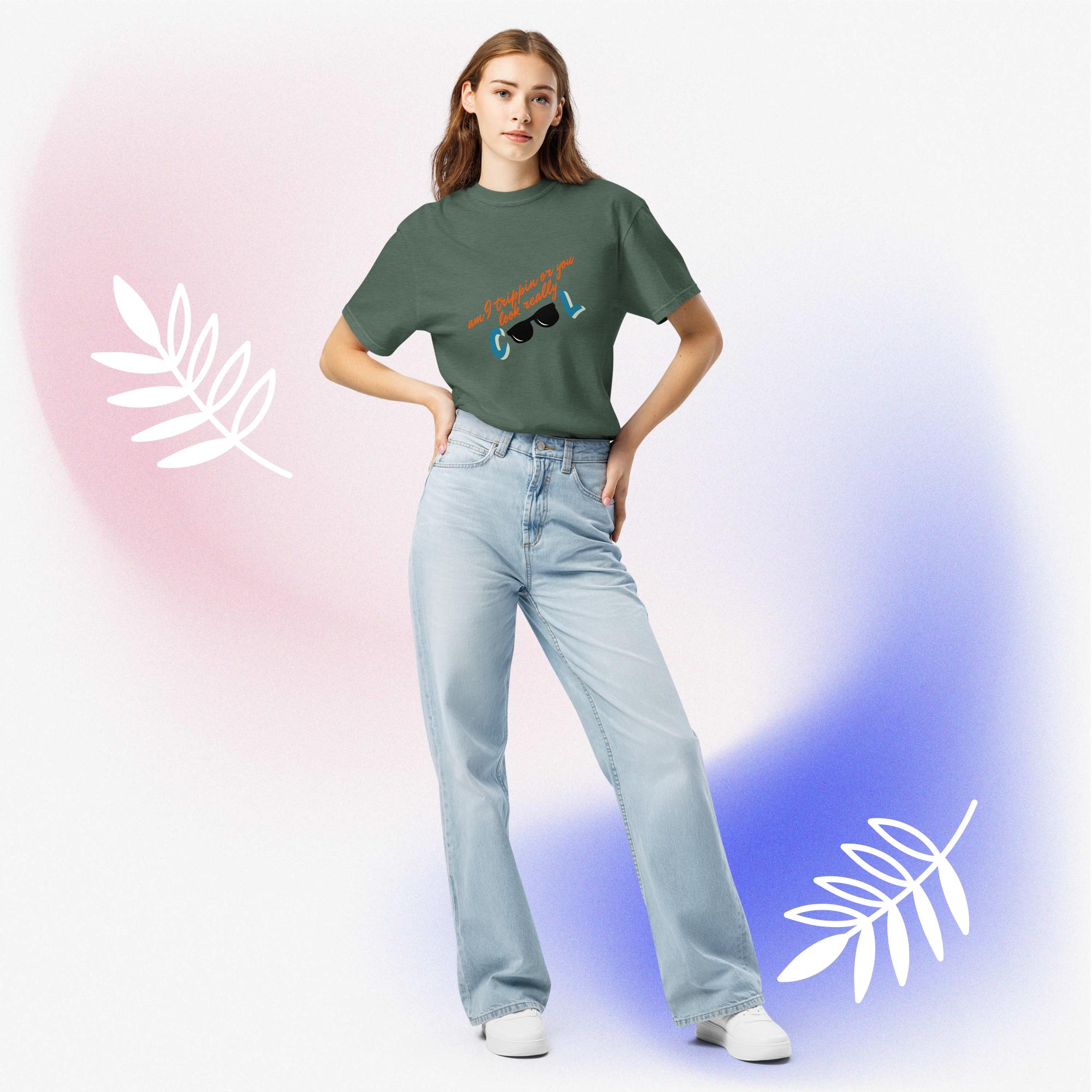 Flirting Unisex heavyweight t-shirt - Image 3