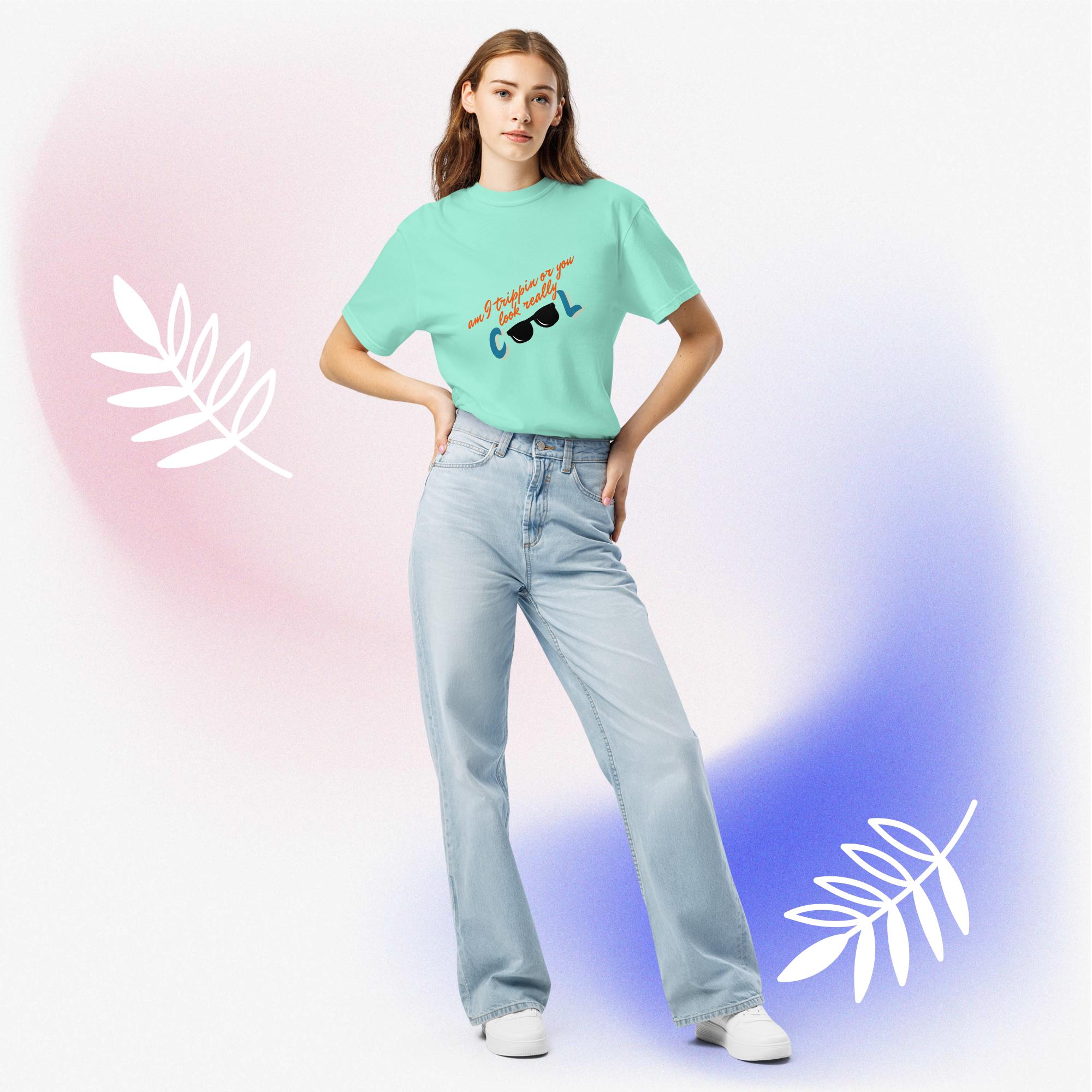 Flirting Unisex heavyweight t-shirt - Image 4