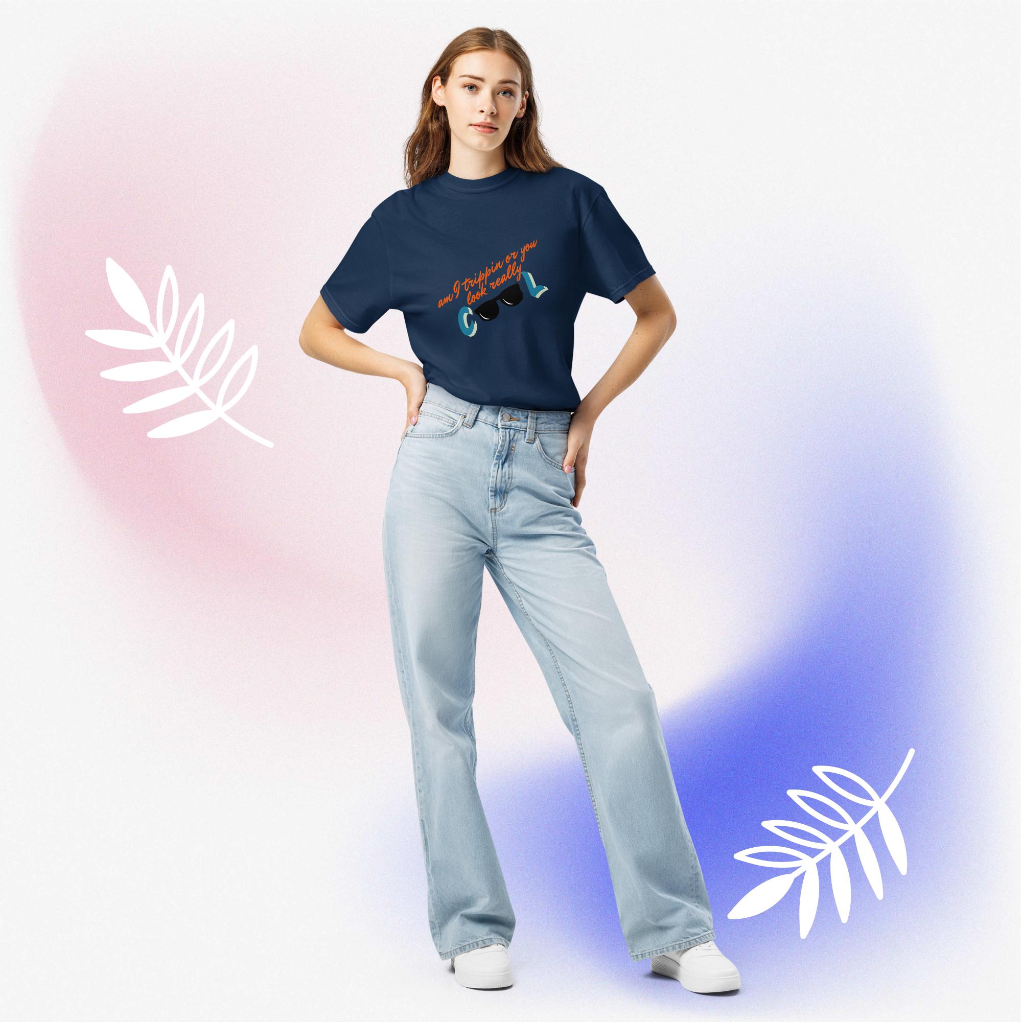 Flirting Unisex heavyweight t-shirt