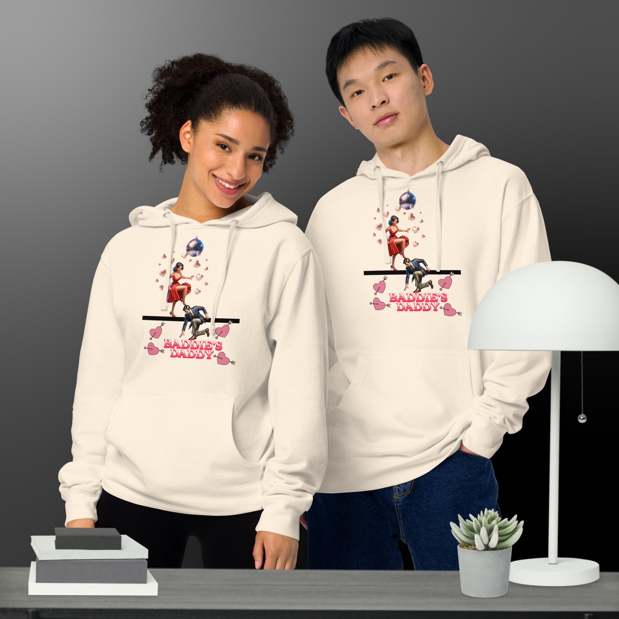 Baddie unisex midweight hoodie - Image 4