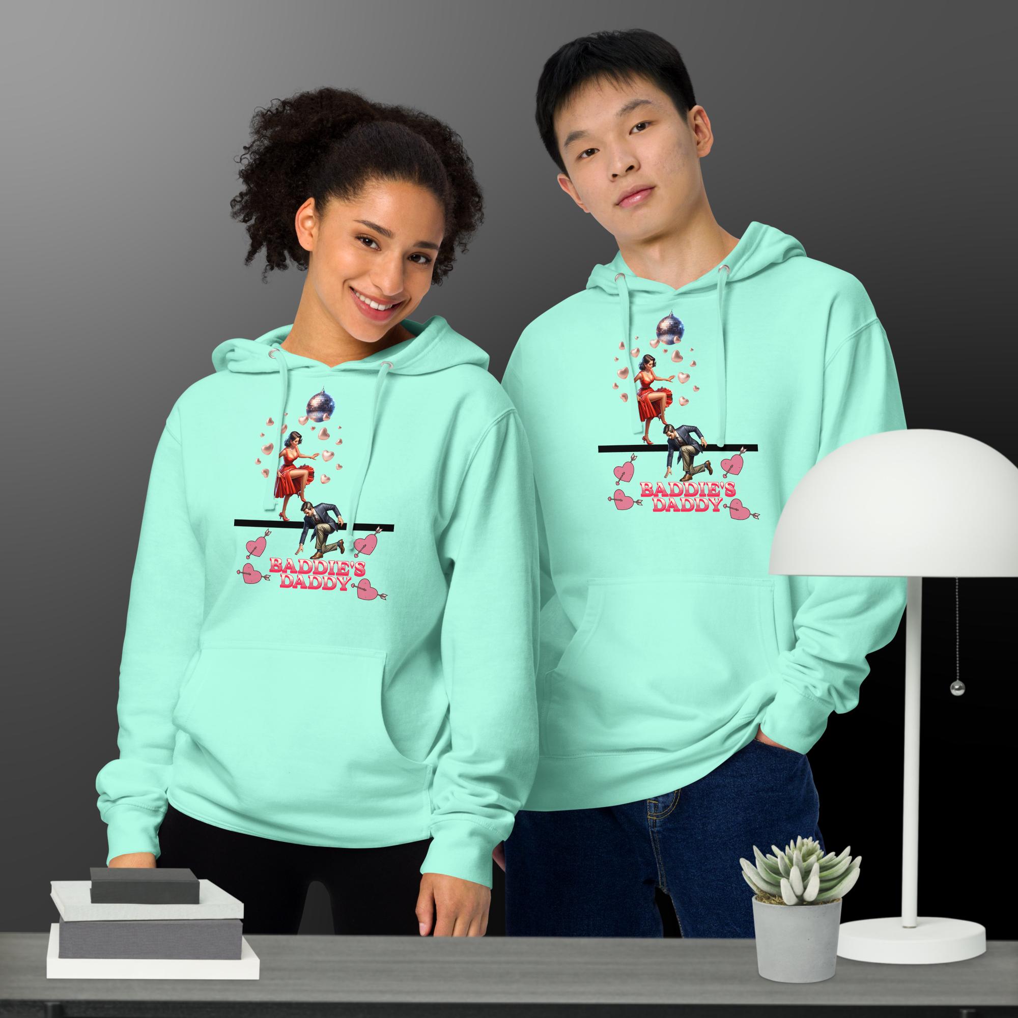 Baddie unisex midweight hoodie - Image 5