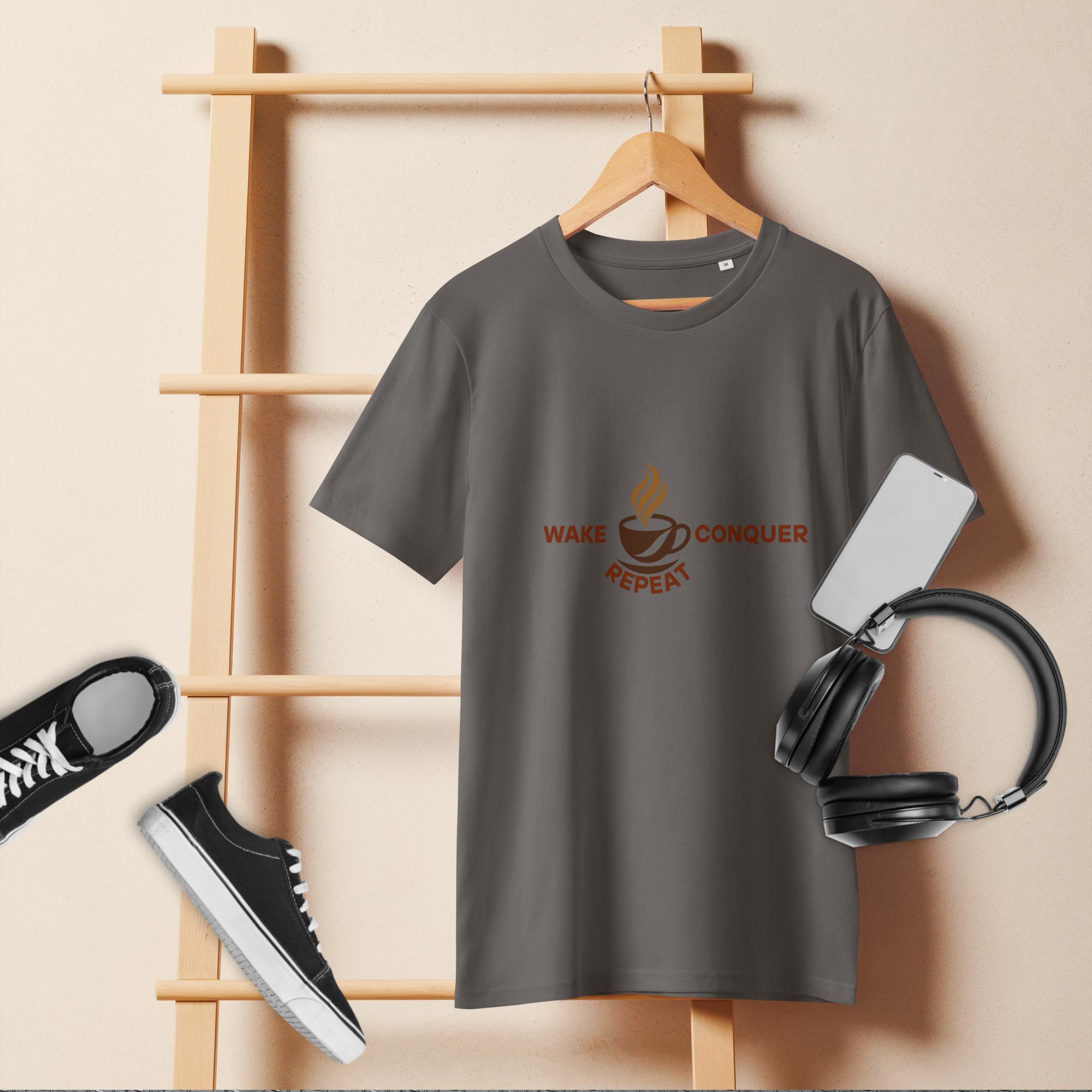 Brewed unisex organic t-shirt - Image 2