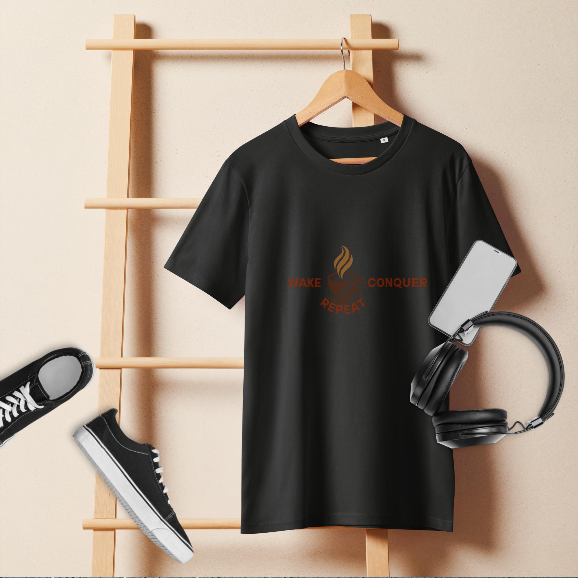 Brewed unisex organic t-shirt - Image 3