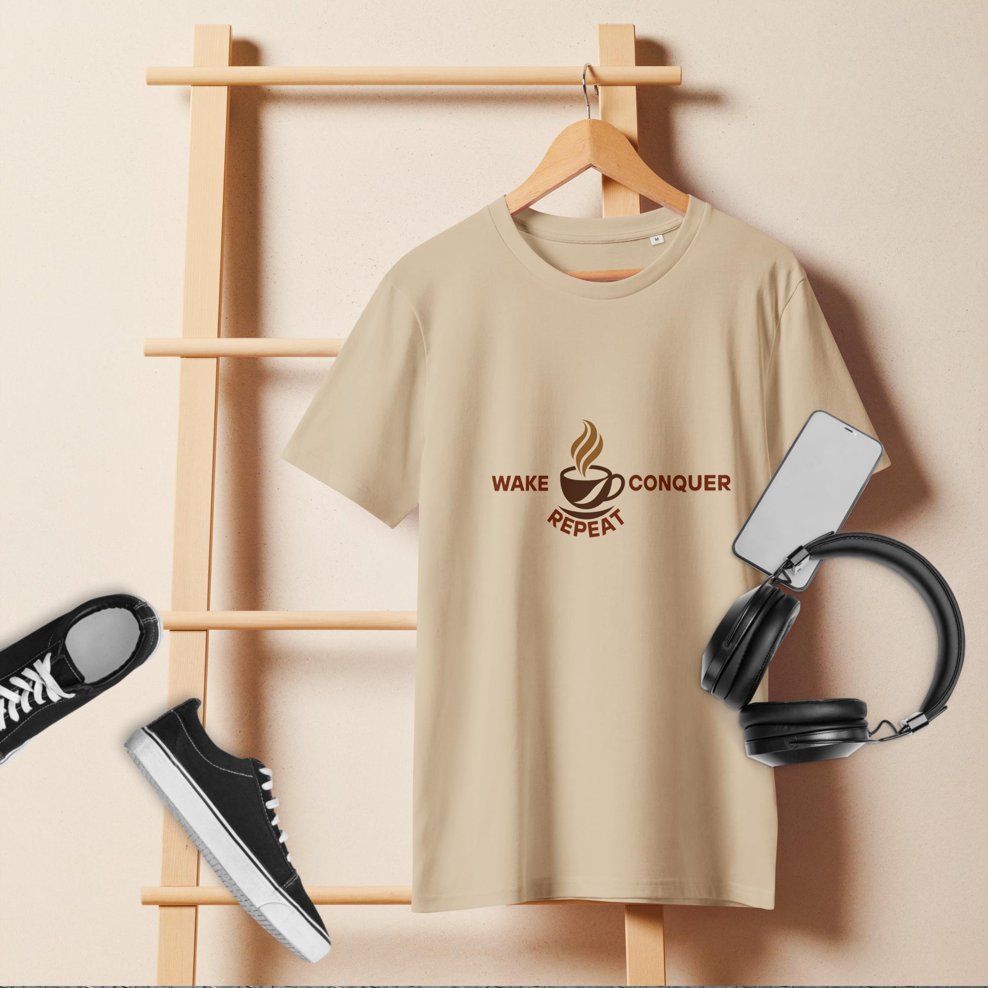 Brewed unisex organic t-shirt