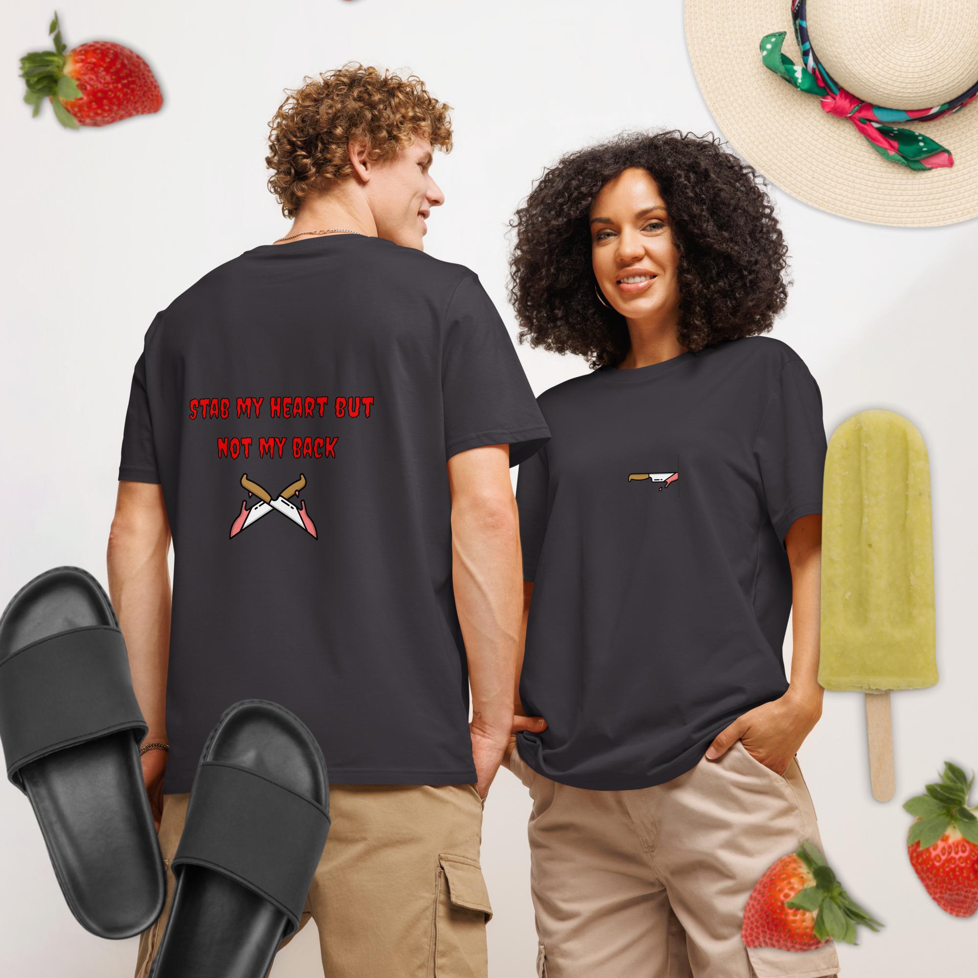 Heartbreak unisex neck t-shirt - Image 2