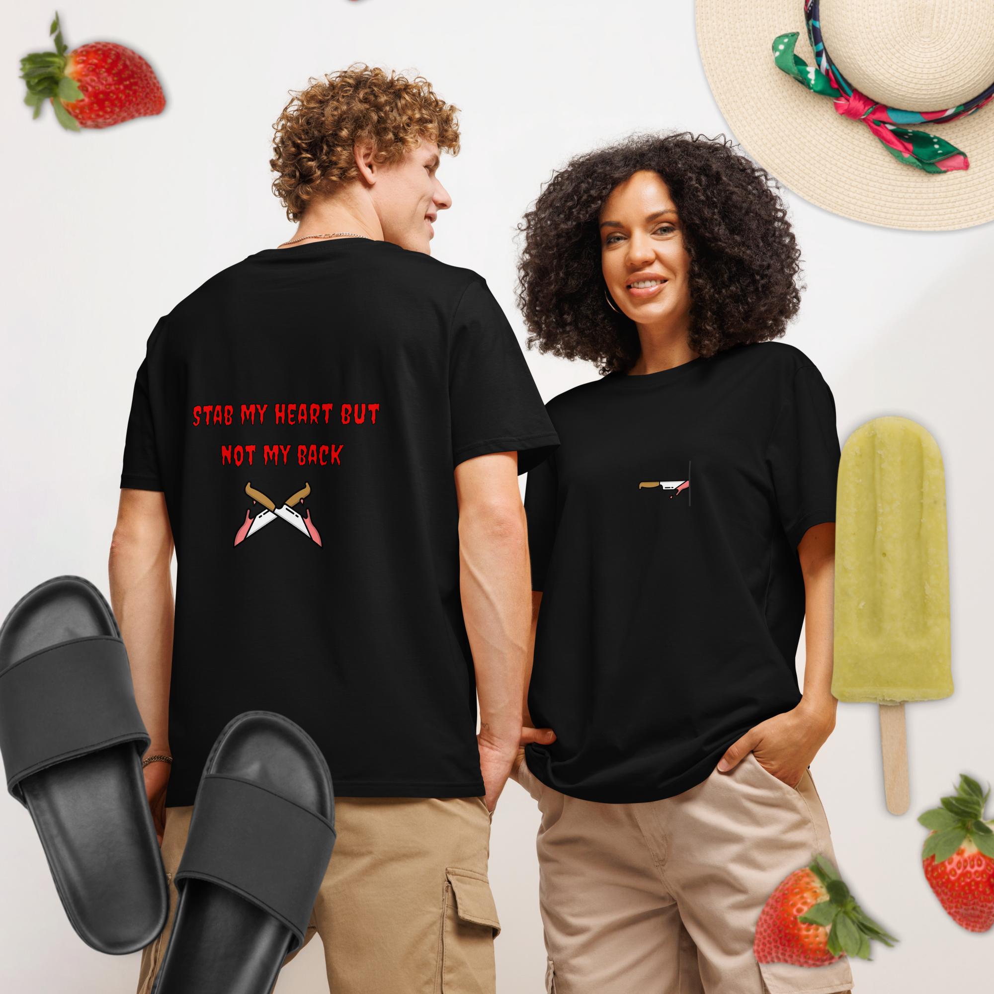 Heartbreak unisex neck t-shirt