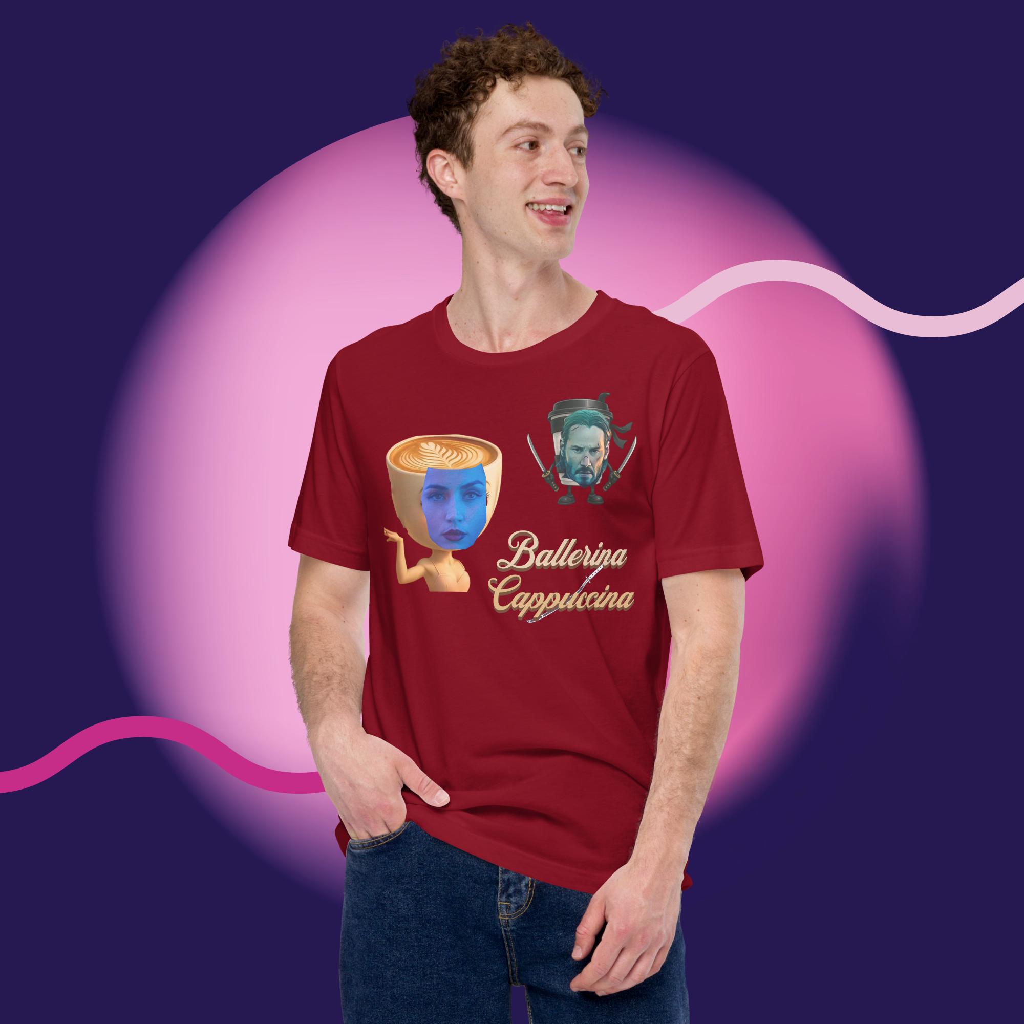 Italian Brainrot Unisex Cotton Tee - Image 9