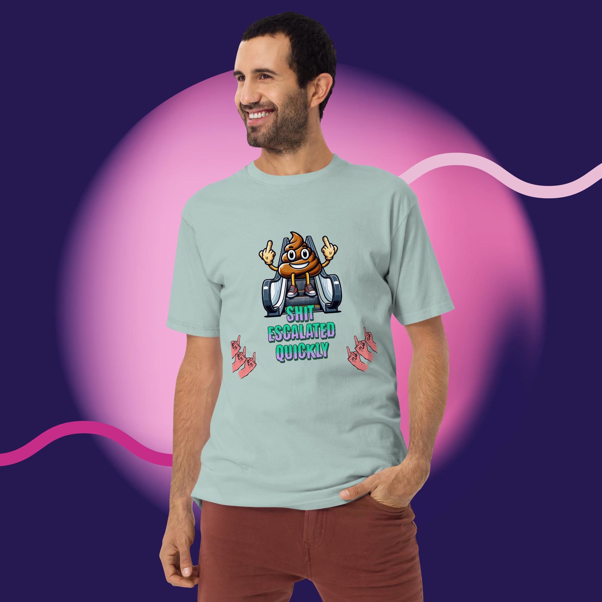 Men’s Dad Joke premium tee - Image 2