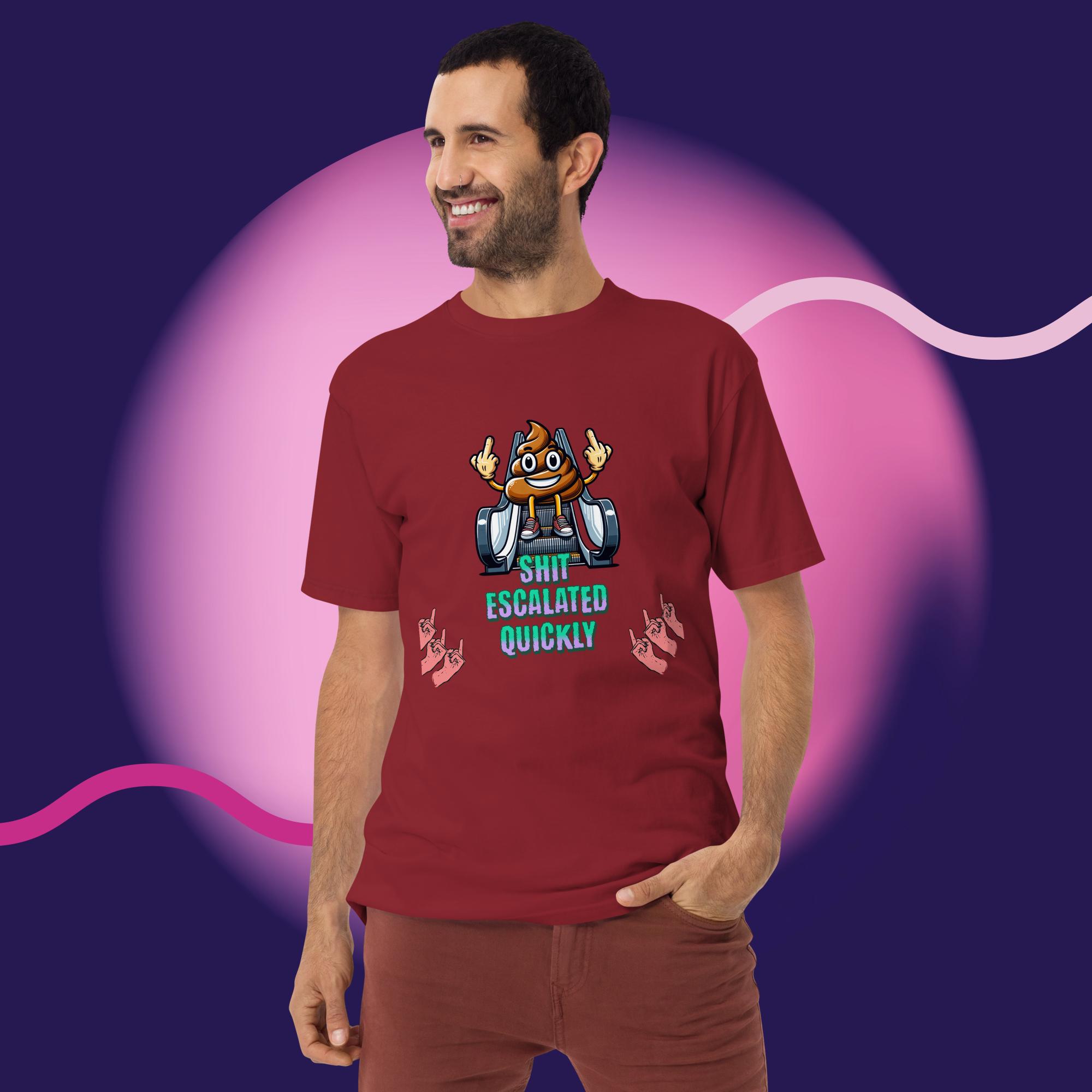 Men’s Dad Joke premium tee - Image 3