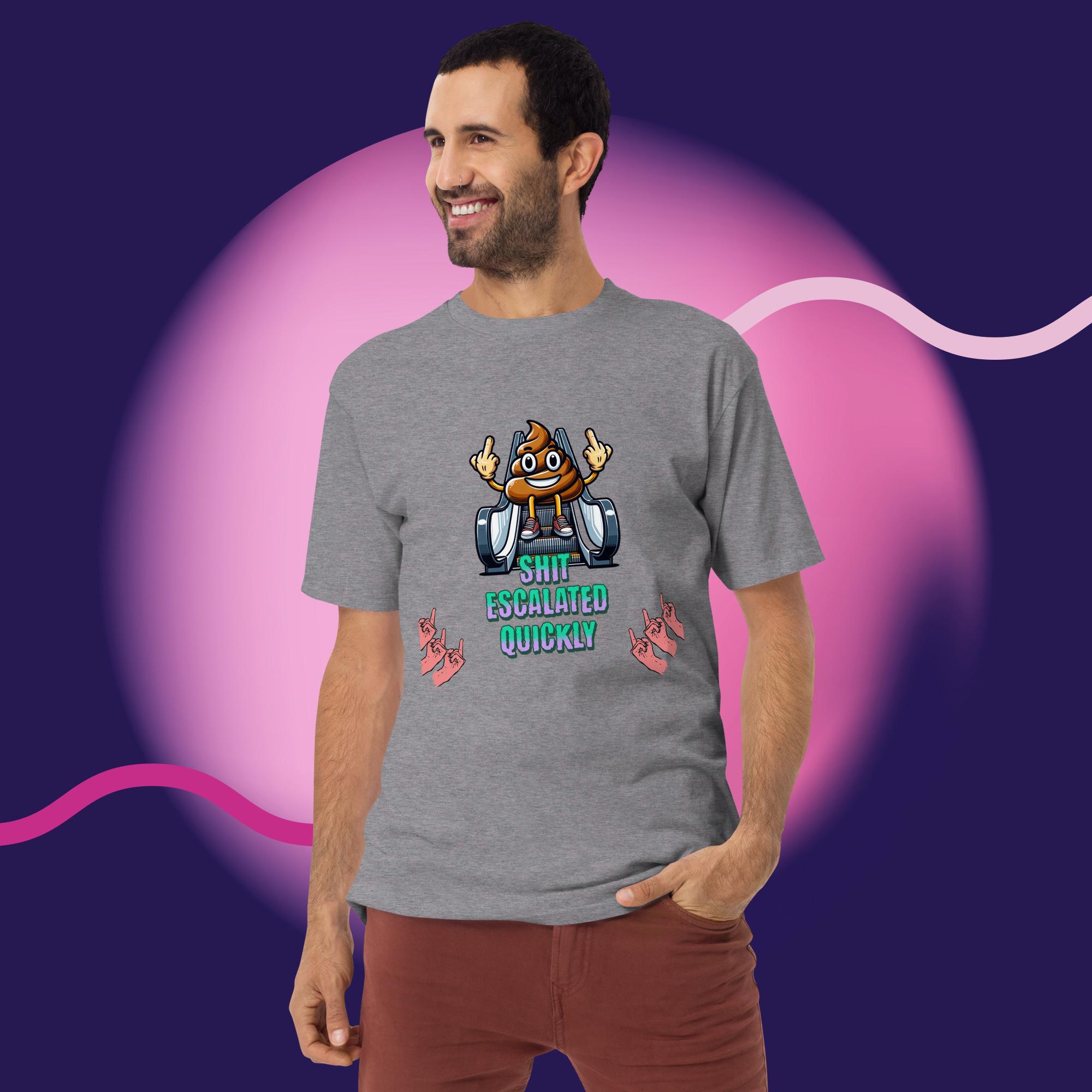 Men’s Dad Joke premium tee - Image 4