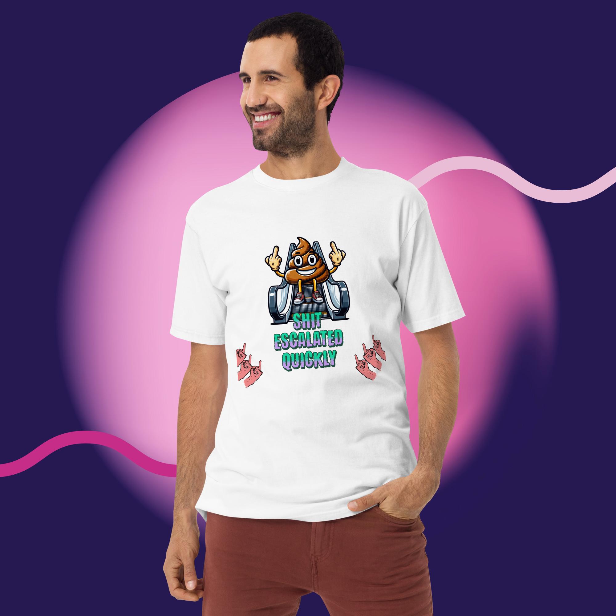 Men’s Dad Joke premium tee - Image 7