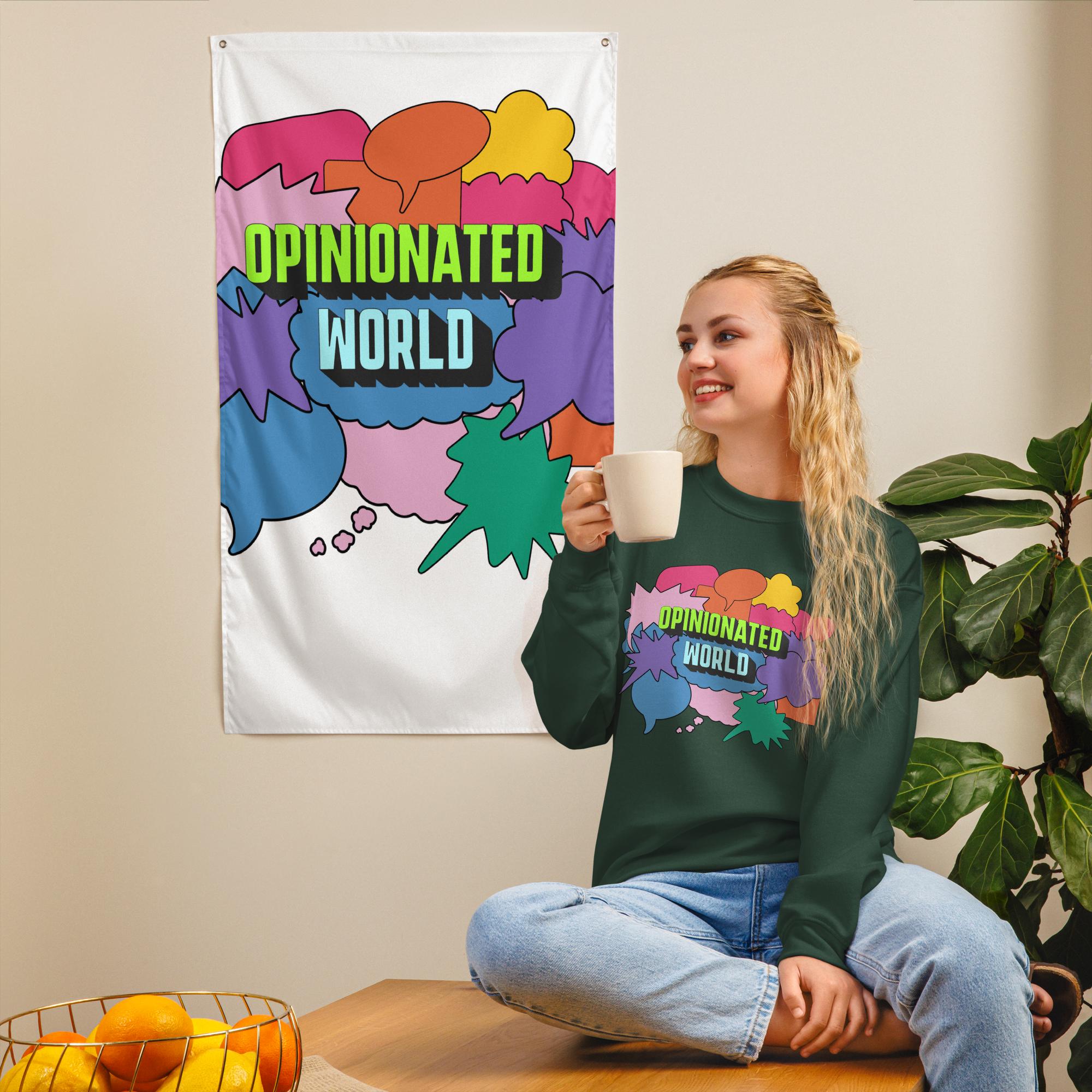 Cool Colorful Opinionated Unisex Sweatshirt - Image 5