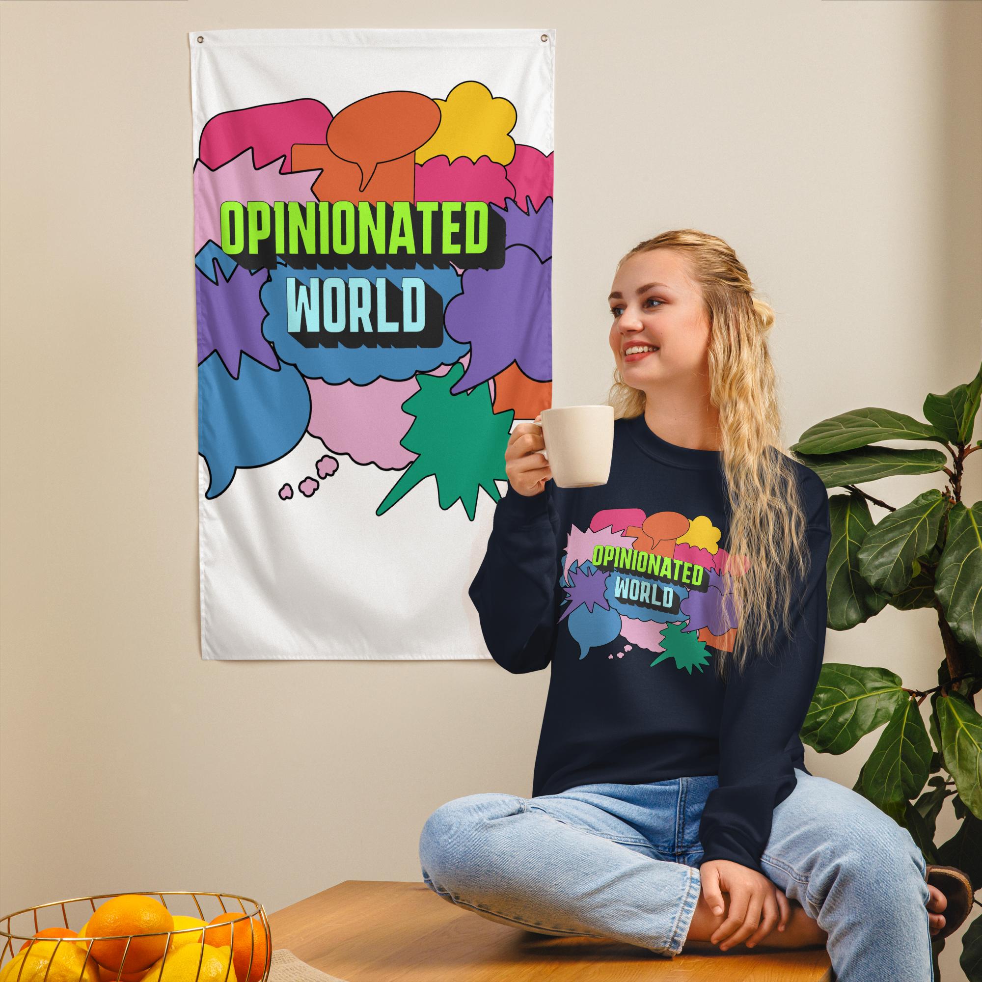Cool Colorful Opinionated Unisex Sweatshirt - Image 10