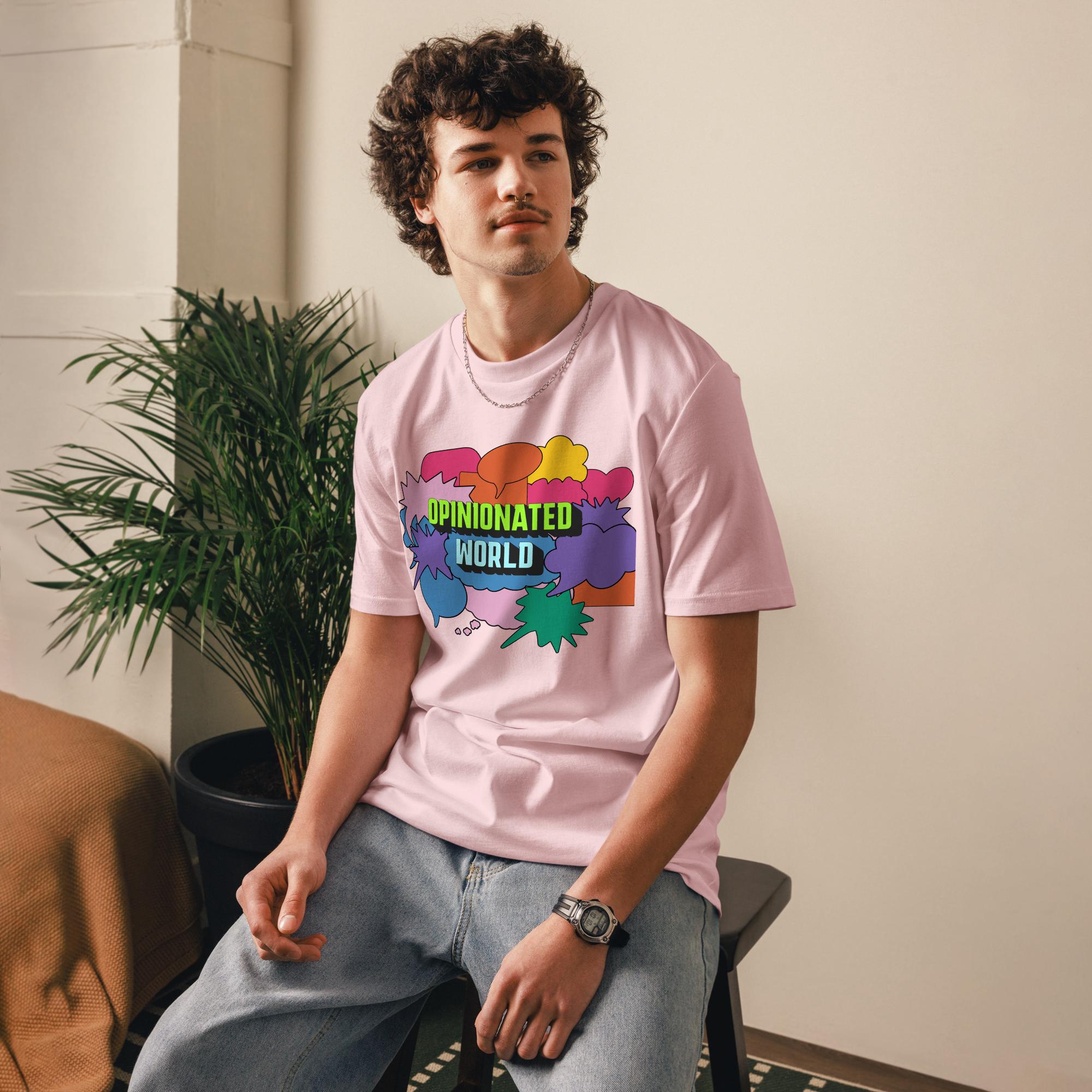 Opinionated Unisex cotton tee - Image 5