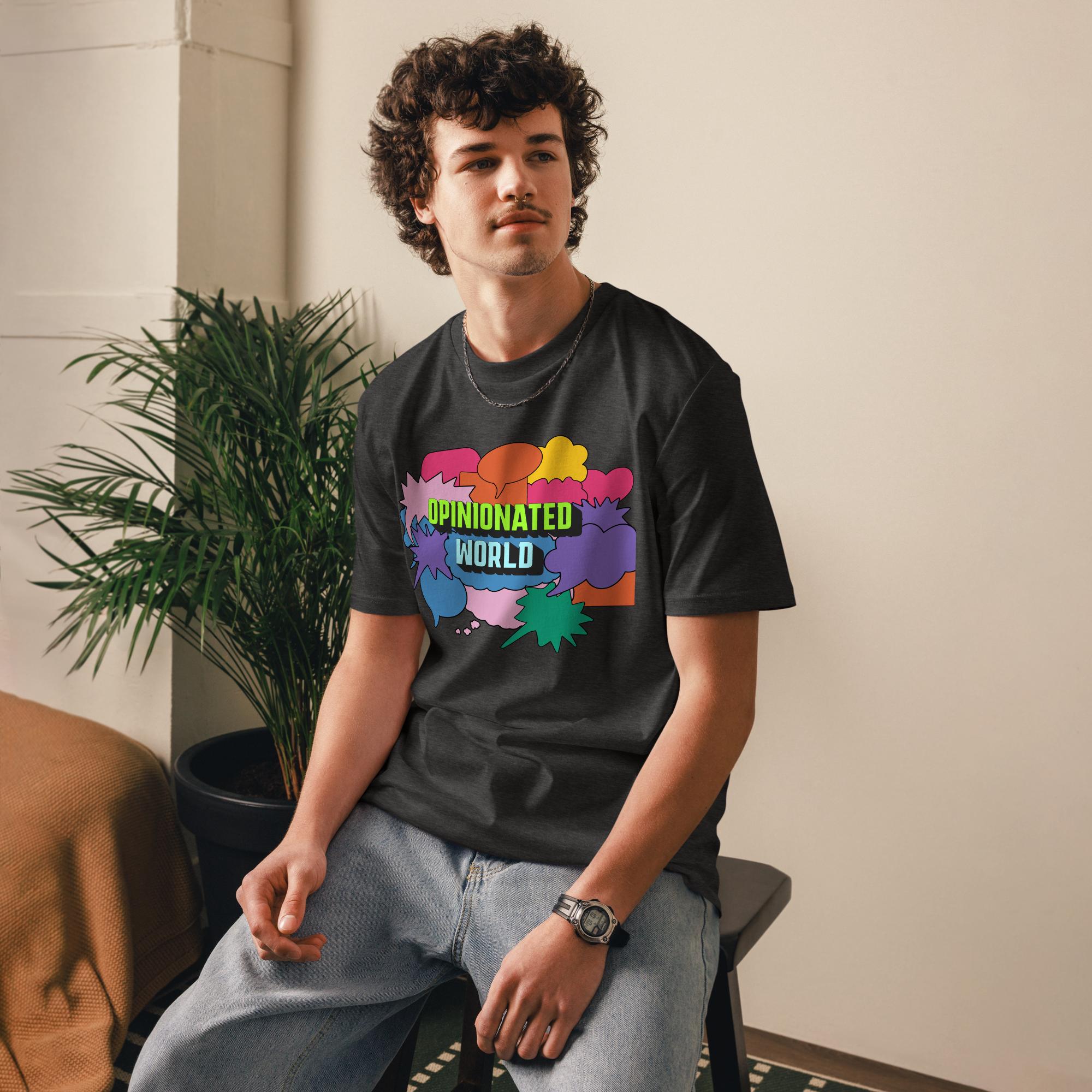 Opinionated Unisex cotton tee - Image 7