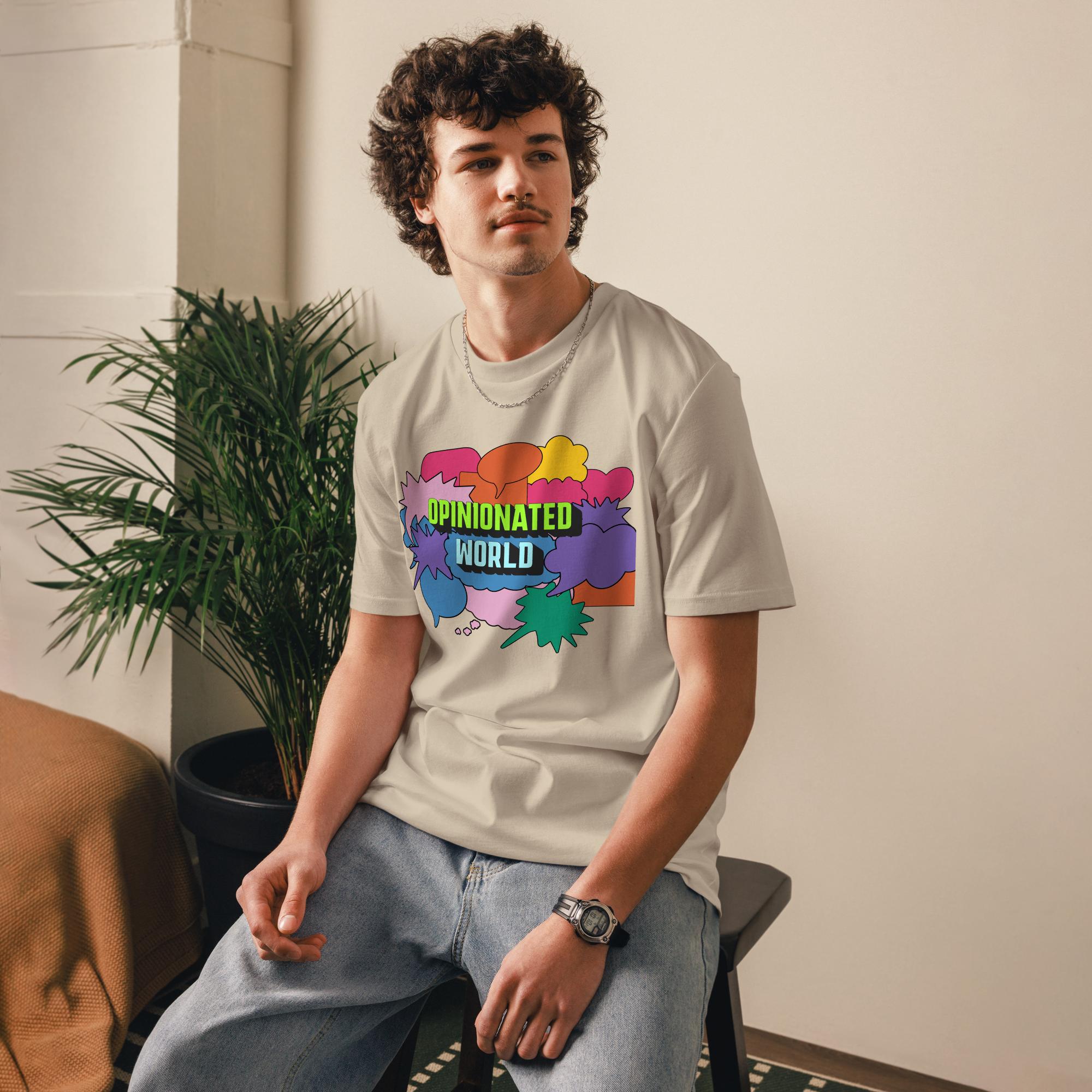 Opinionated Unisex cotton tee - Image 8