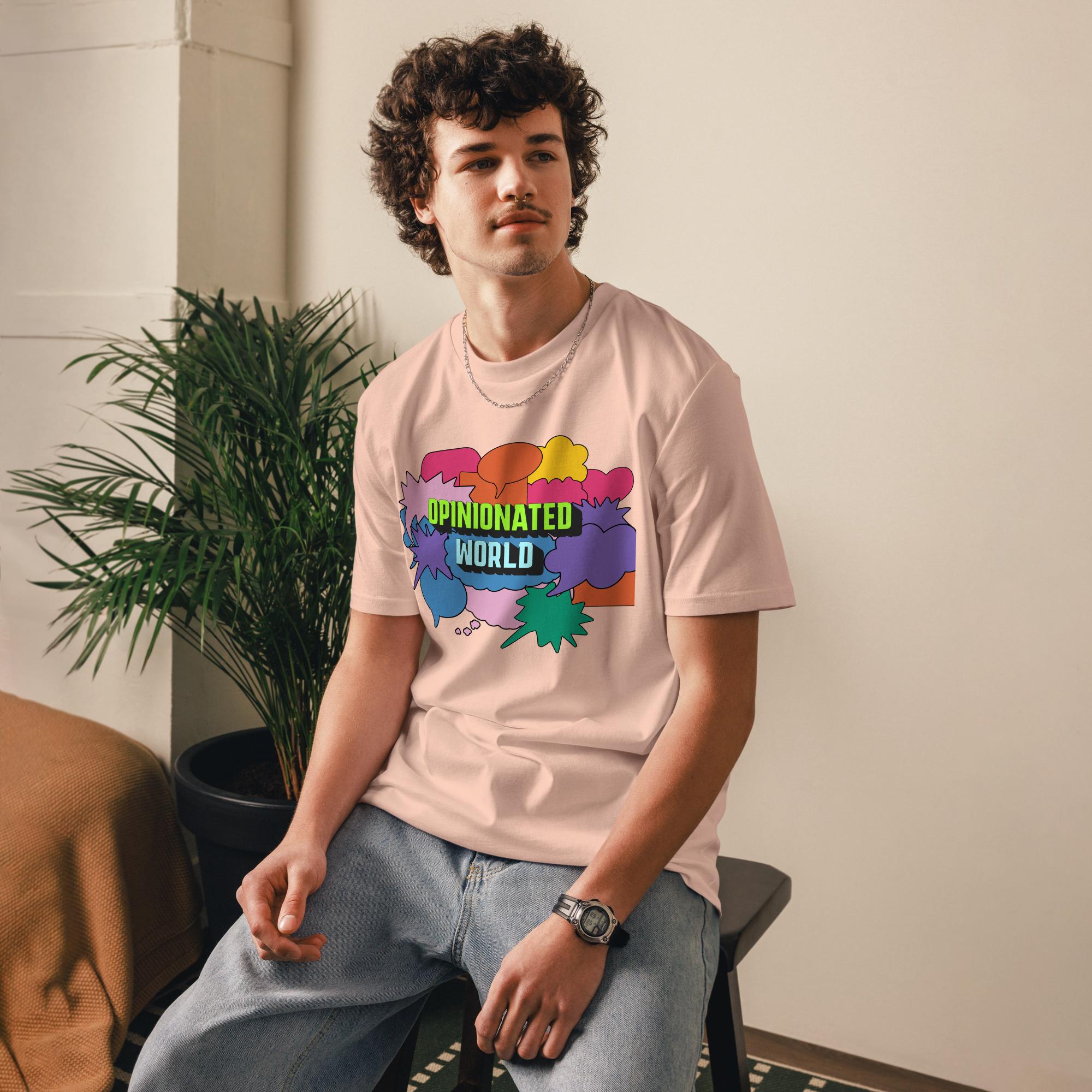 Opinionated Unisex cotton tee - Image 9