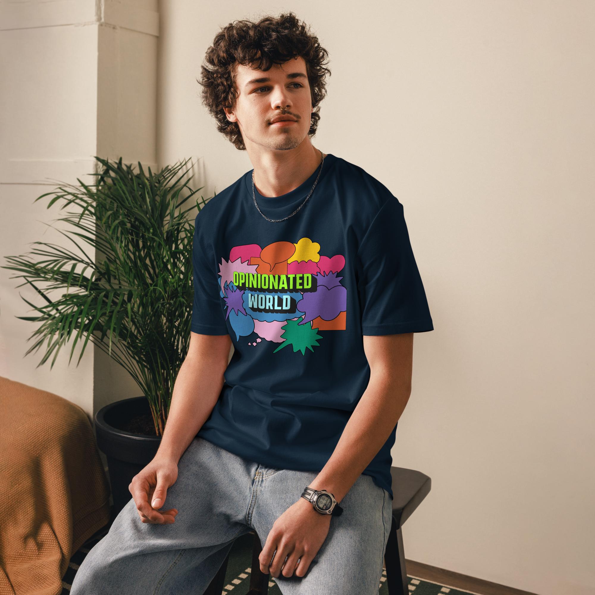 Opinionated Unisex cotton tee - Image 10