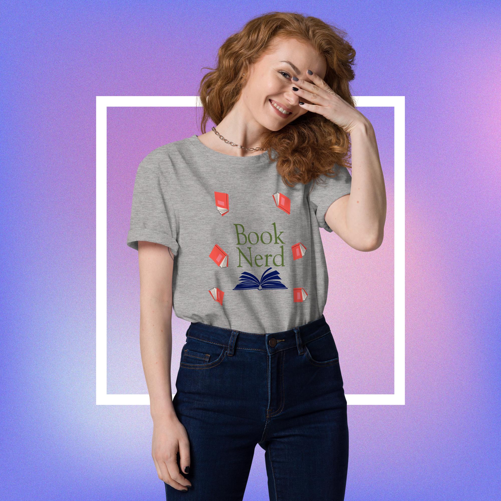 Cute organic cotton tee for Booklovers - Image 3