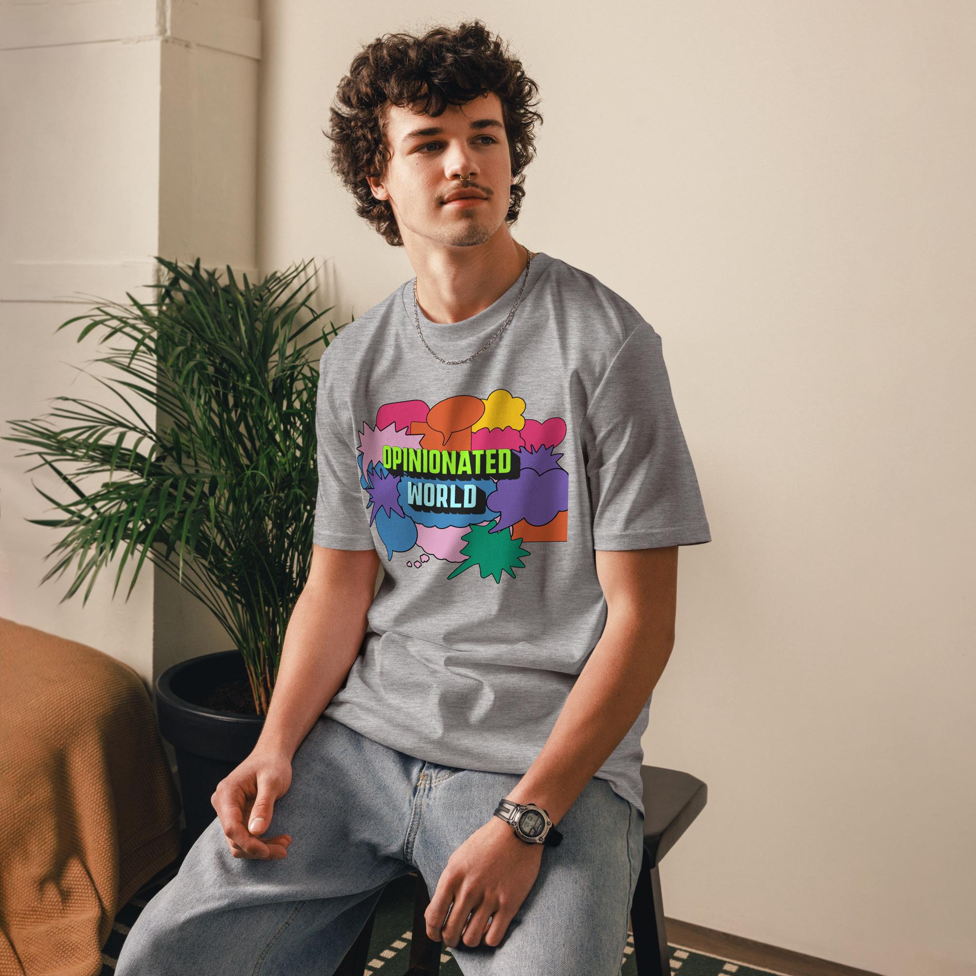 Opinionated Unisex cotton tee - Image 11