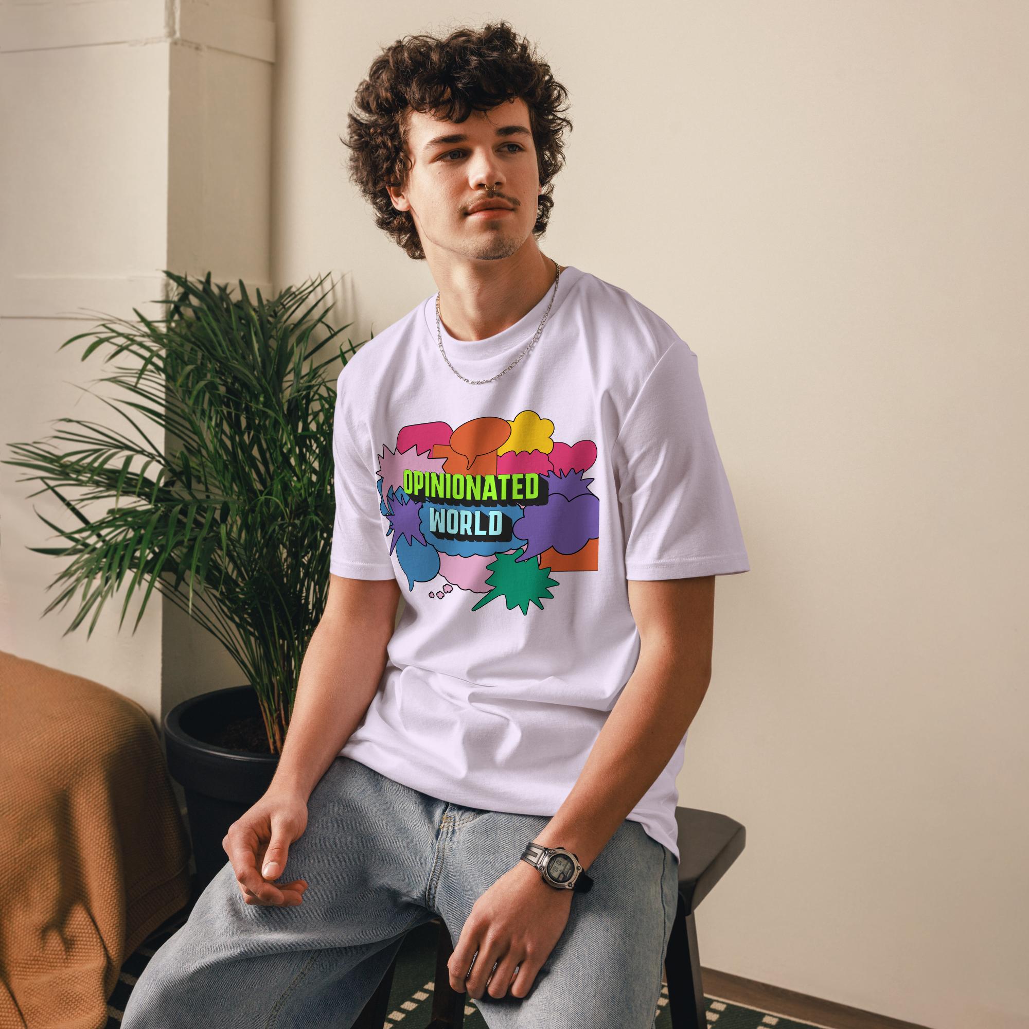 Opinionated Unisex cotton tee - Image 13