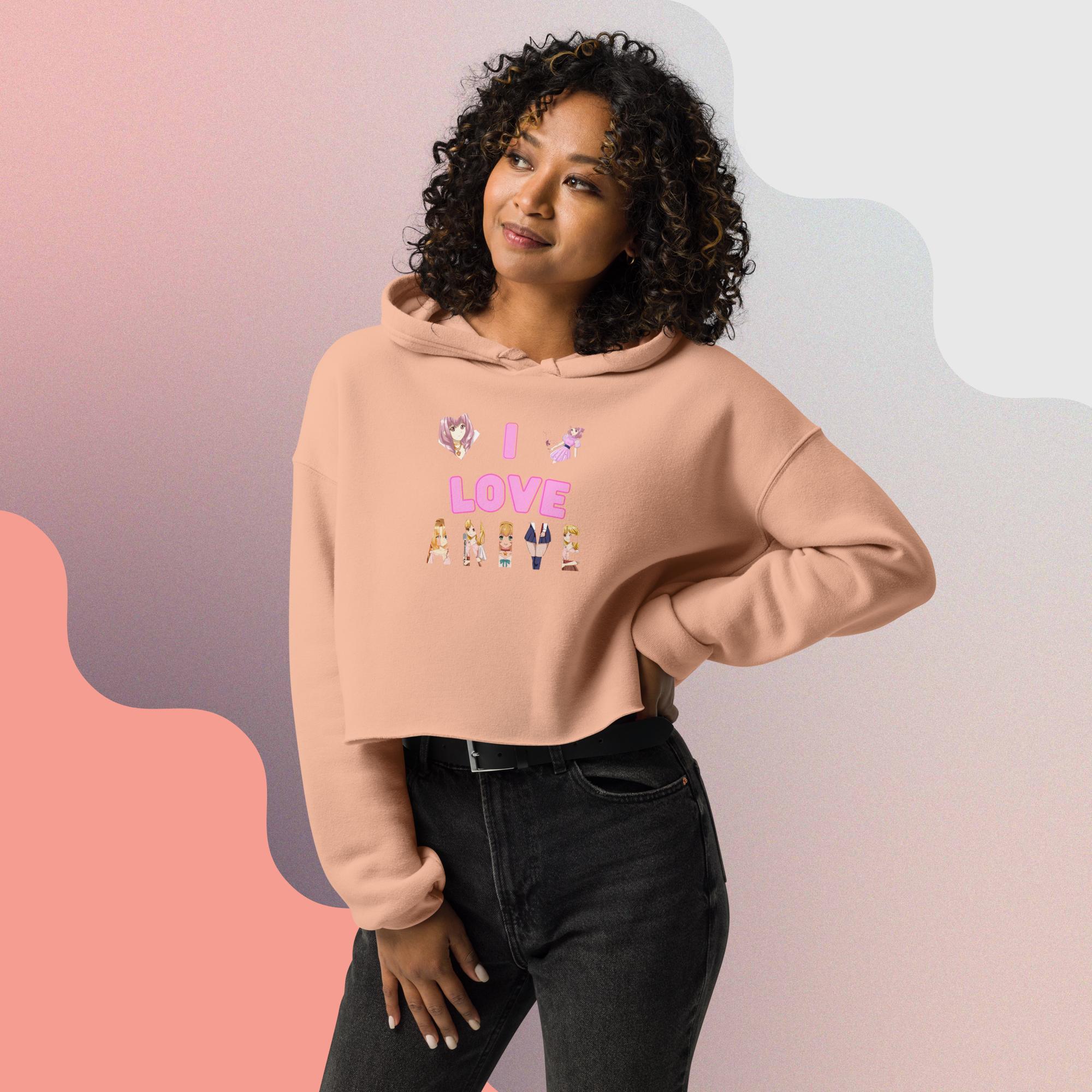 Women's Crop Hoodie for Anime Lovers - Image 3
