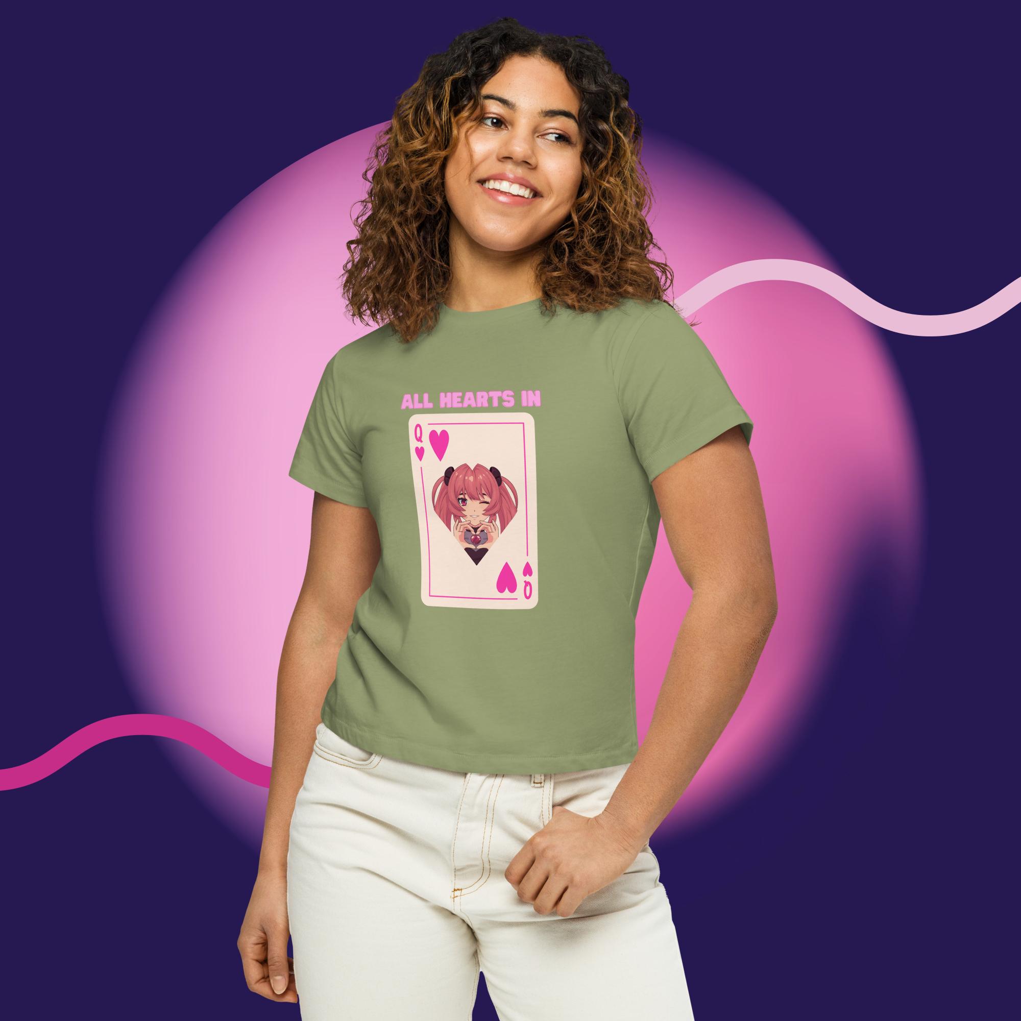 Creative Women’s high-waisted tee for Anime Lovers - Image 2