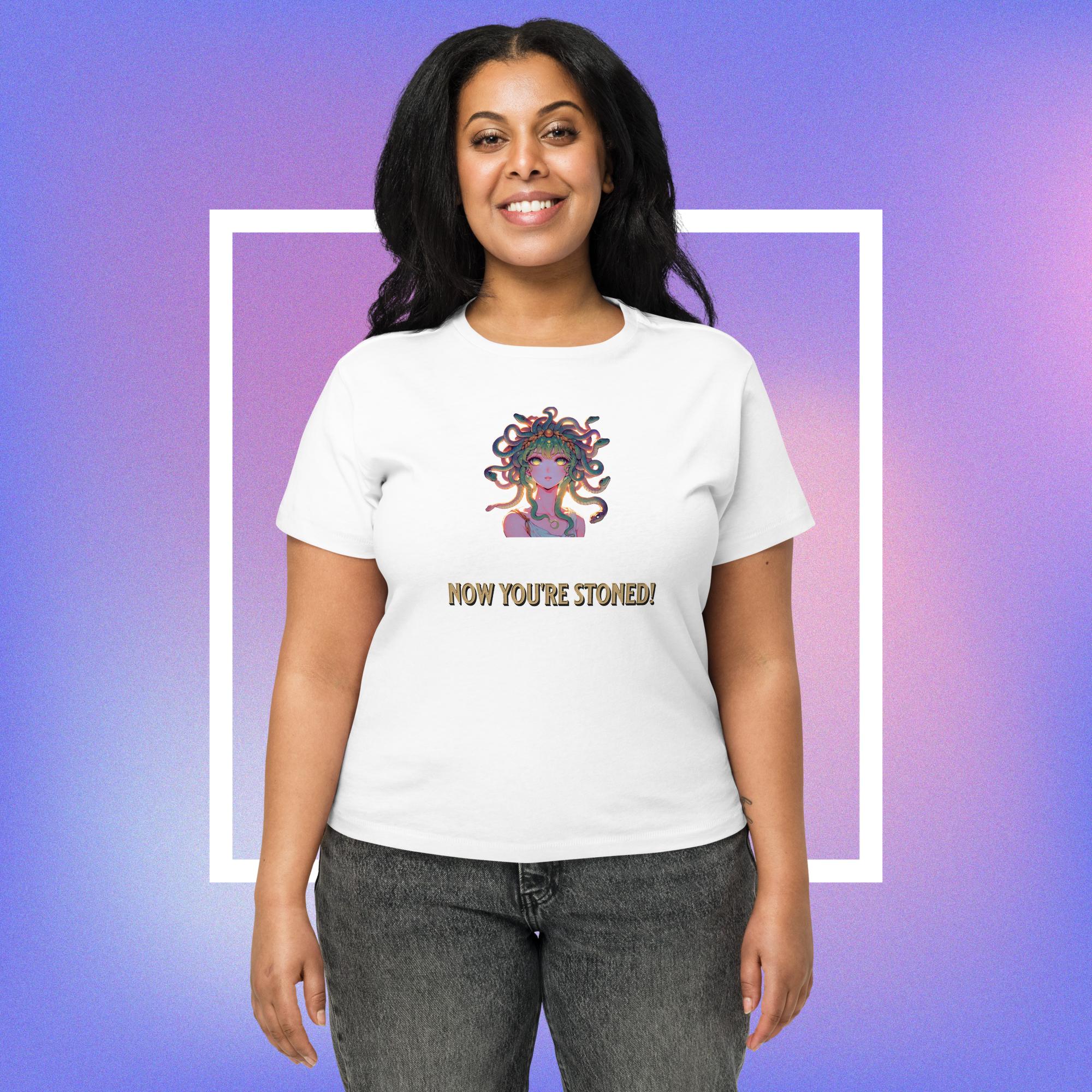 Playful Medusa Women’s high-waisted t-shirt - Image 7