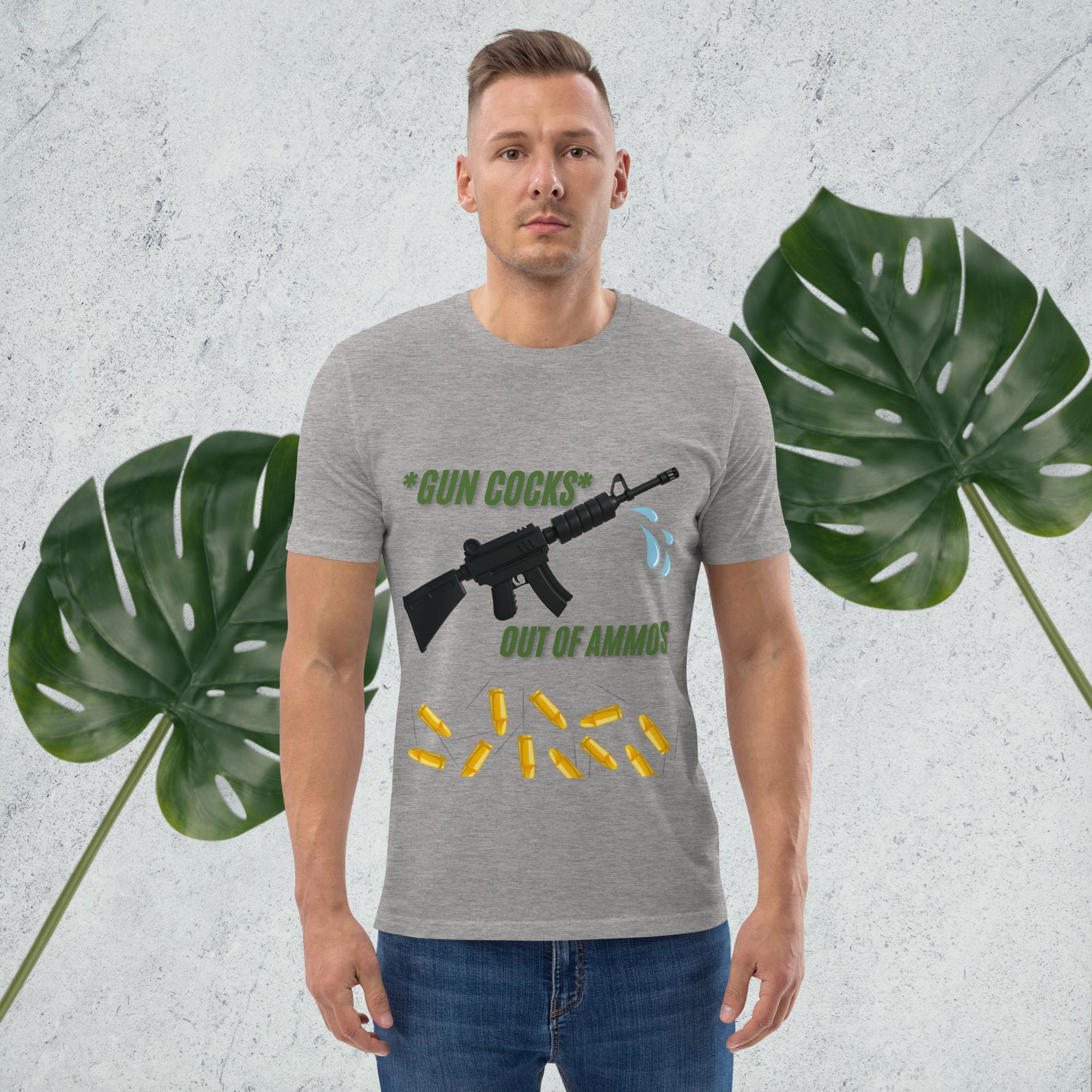 Unisex Irony humored organic cotton t-shirt - Image 4